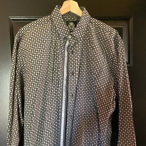 English Laundry MENS SZ large black and white